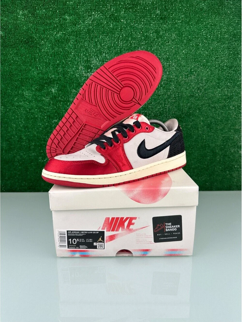 Trophy Room x Air Jordan 1 Retro OG SP Low Rookie Card Away